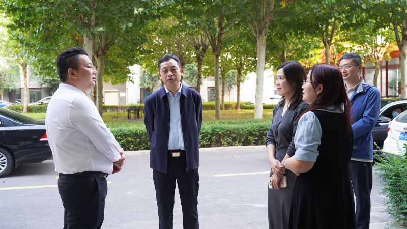 欢迎市委外办一行莅临milan米兰体育（中国区）体育官方网站调研指导
